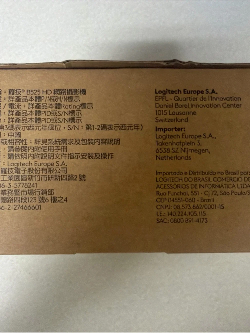 Logitech B525 HD Webcam